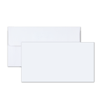 White Slender Envelopes